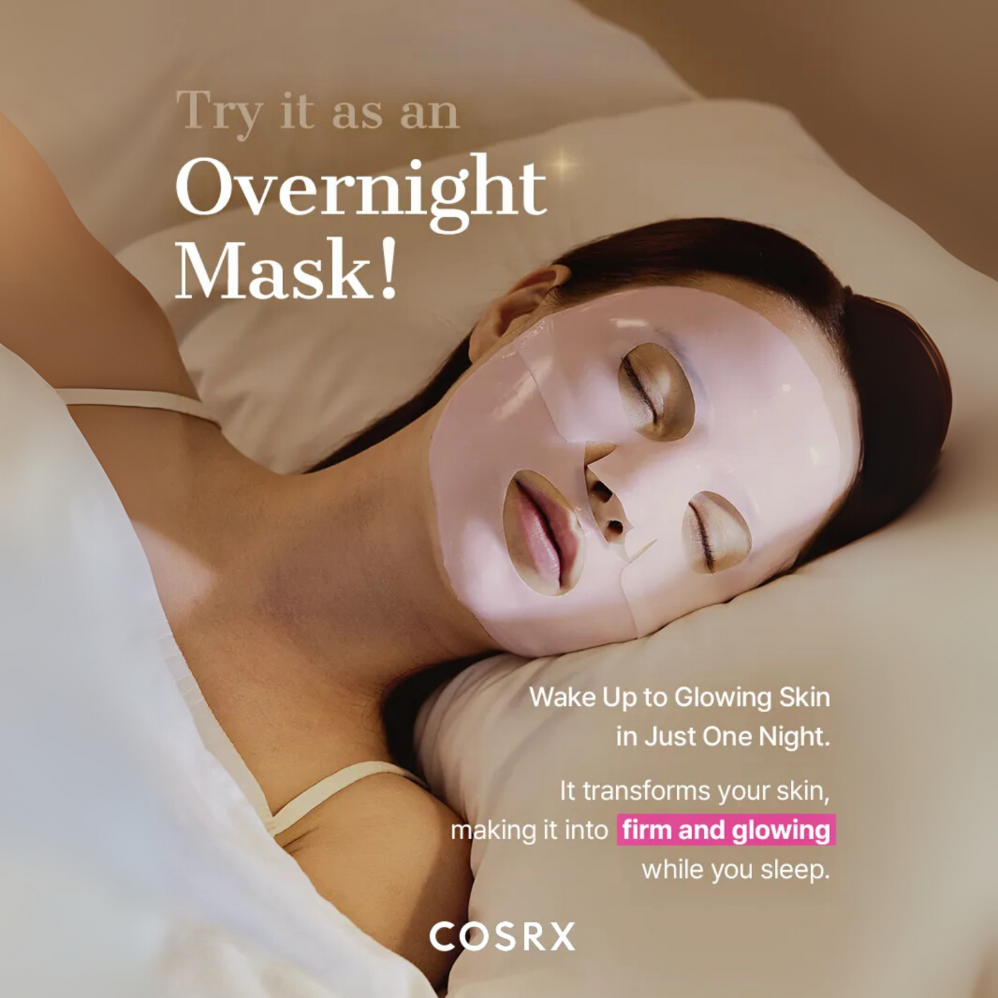 COSRX The Peptide Collagen Lifting Glow Hydrogel Mask