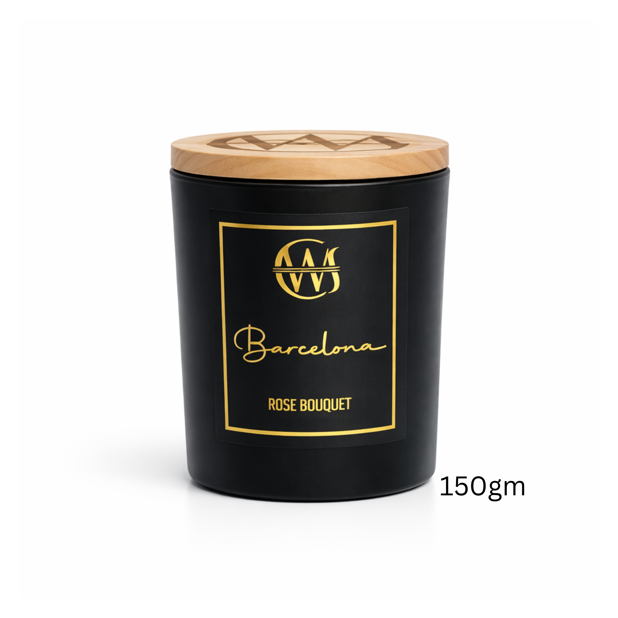 Candle Wick Store Barcelona Candle with Rose Bouquet Scent