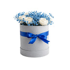 Candle Wick Store Blue Serenity Bouqet Grey Base Only Available in Karachi