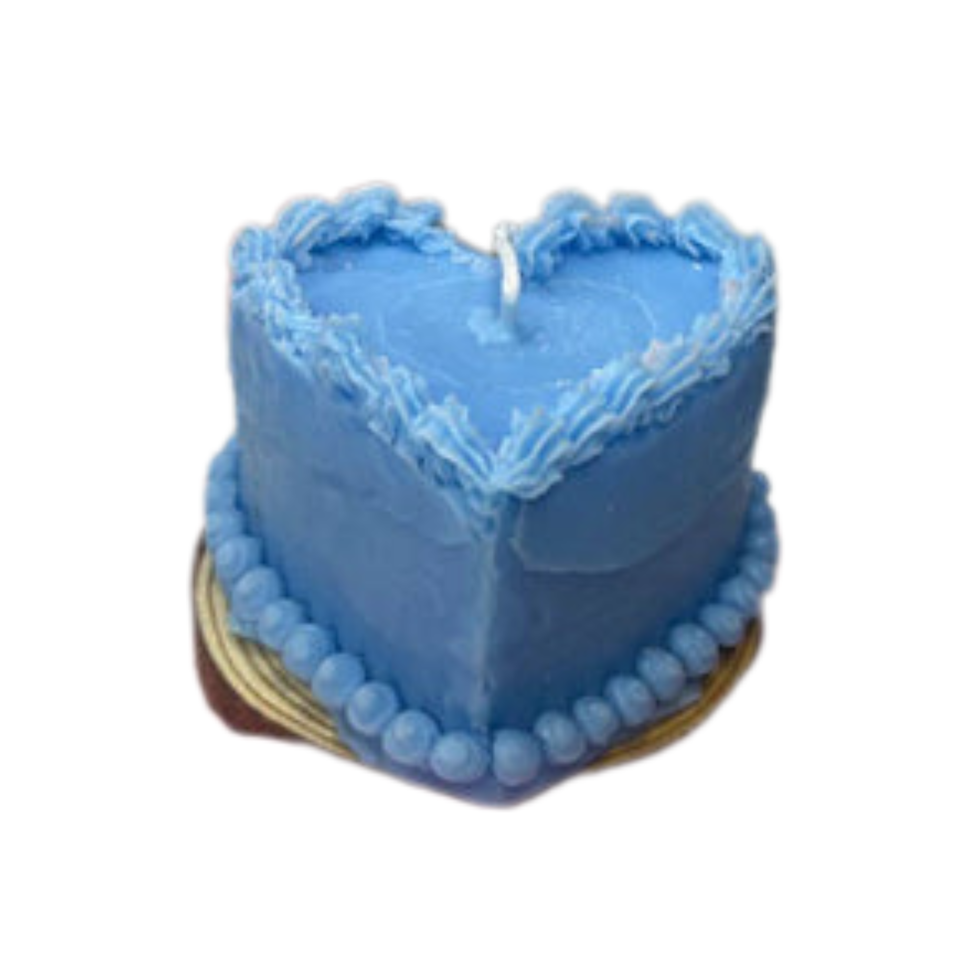 Candle Wick Store Cake Candle - Blue