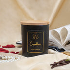 Candle Wick Store Cappadocia Candle with Rose and Vanilla Scent ingredients