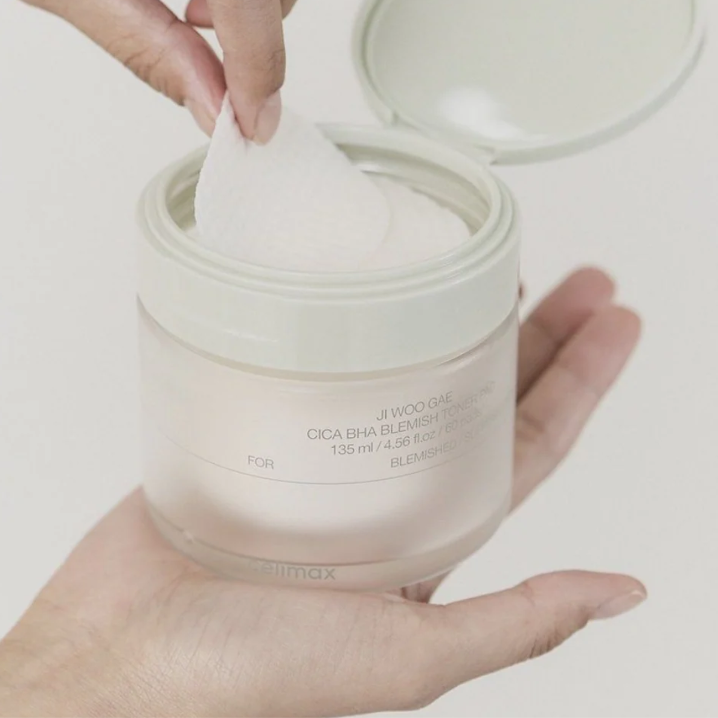 Celimax Ji Woo Gae Cica BHA Blemish Toner Pad 60 Pads