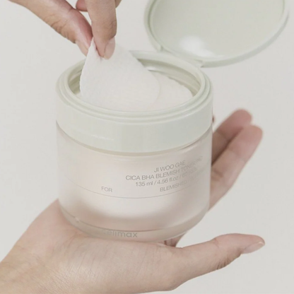 Celimax Ji Woo Gae Cica BHA Blemish Toner Pad 60 Pads