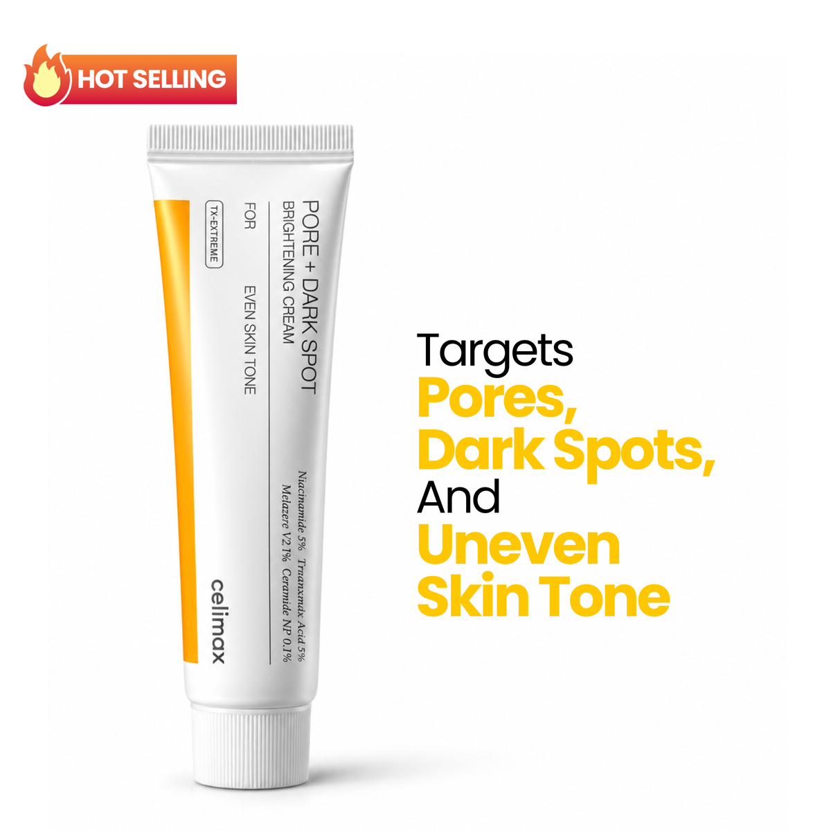 Celimax Pore+Dark Spot Brightening Cream For Even Skin Tone 35ml