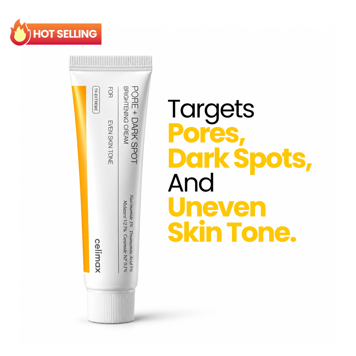 Celimax Pore+Dark Spot Brightening Cream For Even Skin Tone 35ml