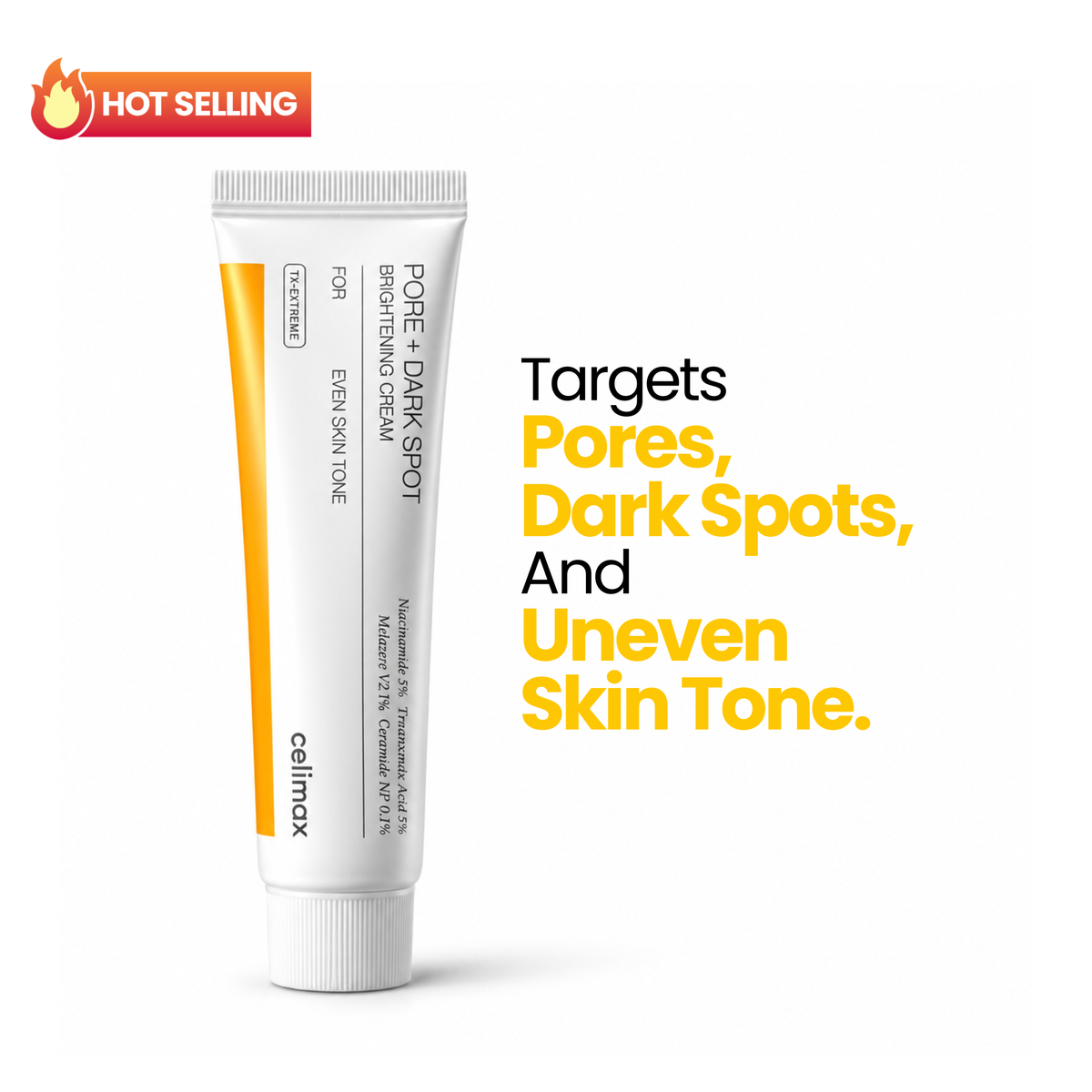 Celimax Pore+Dark Spot Brightening Cream For Even Skin Tone 35ml