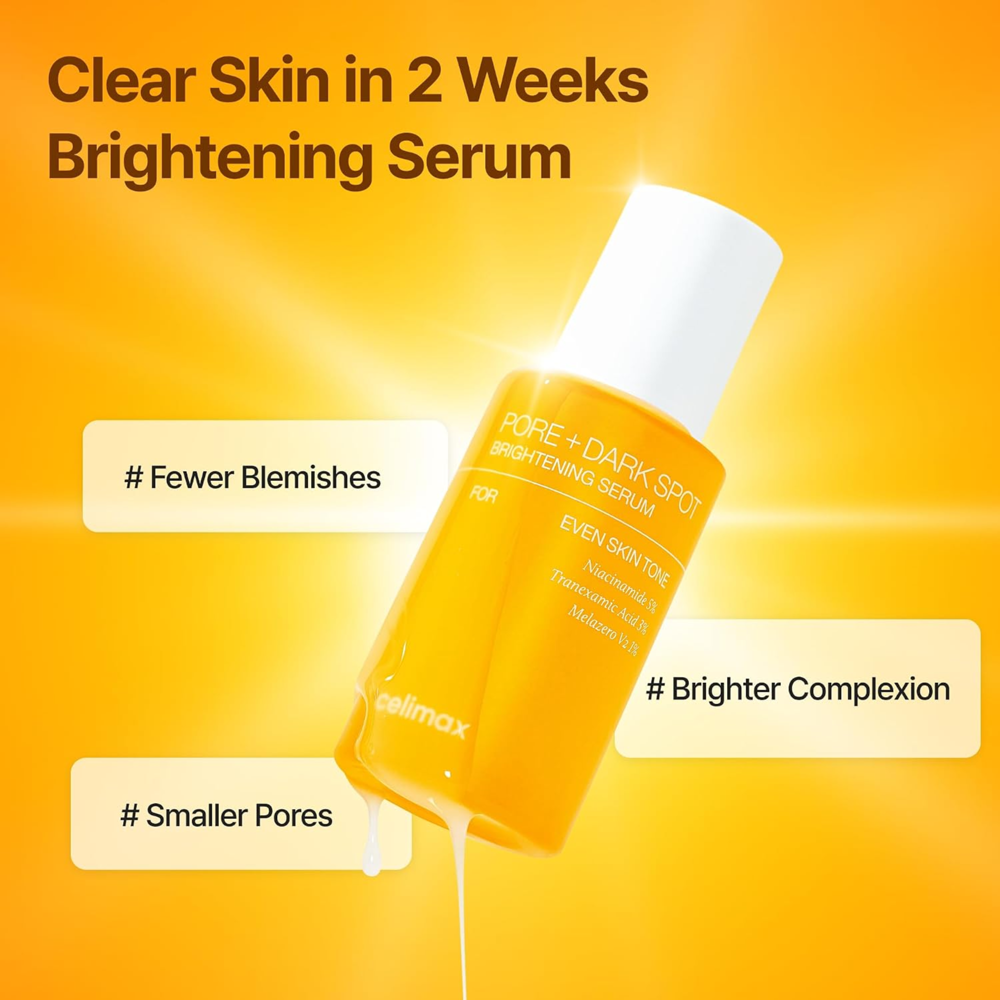 Celimax Pore + Dark Spot Brightening Serum