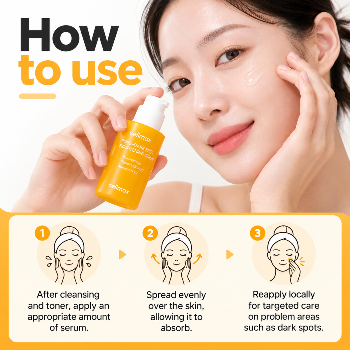 Celimax Pore + Dark Spot Brightening Serum