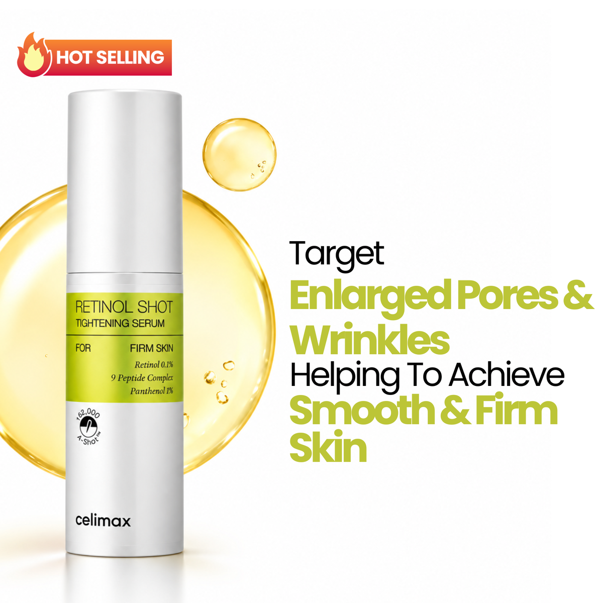 Celimax Vita A Retinol Shot Tightening Serum For Firm Skin 30ml