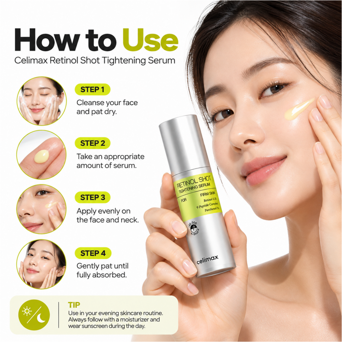Celimax Vita A Retinol Shot Tightening Serum For Firm Skin 30ml