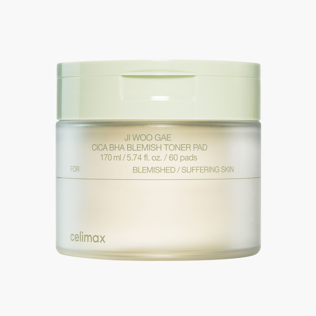 Celimax Ji Woo Gae Cica BHA Blemish Toner Pad 60 Pads