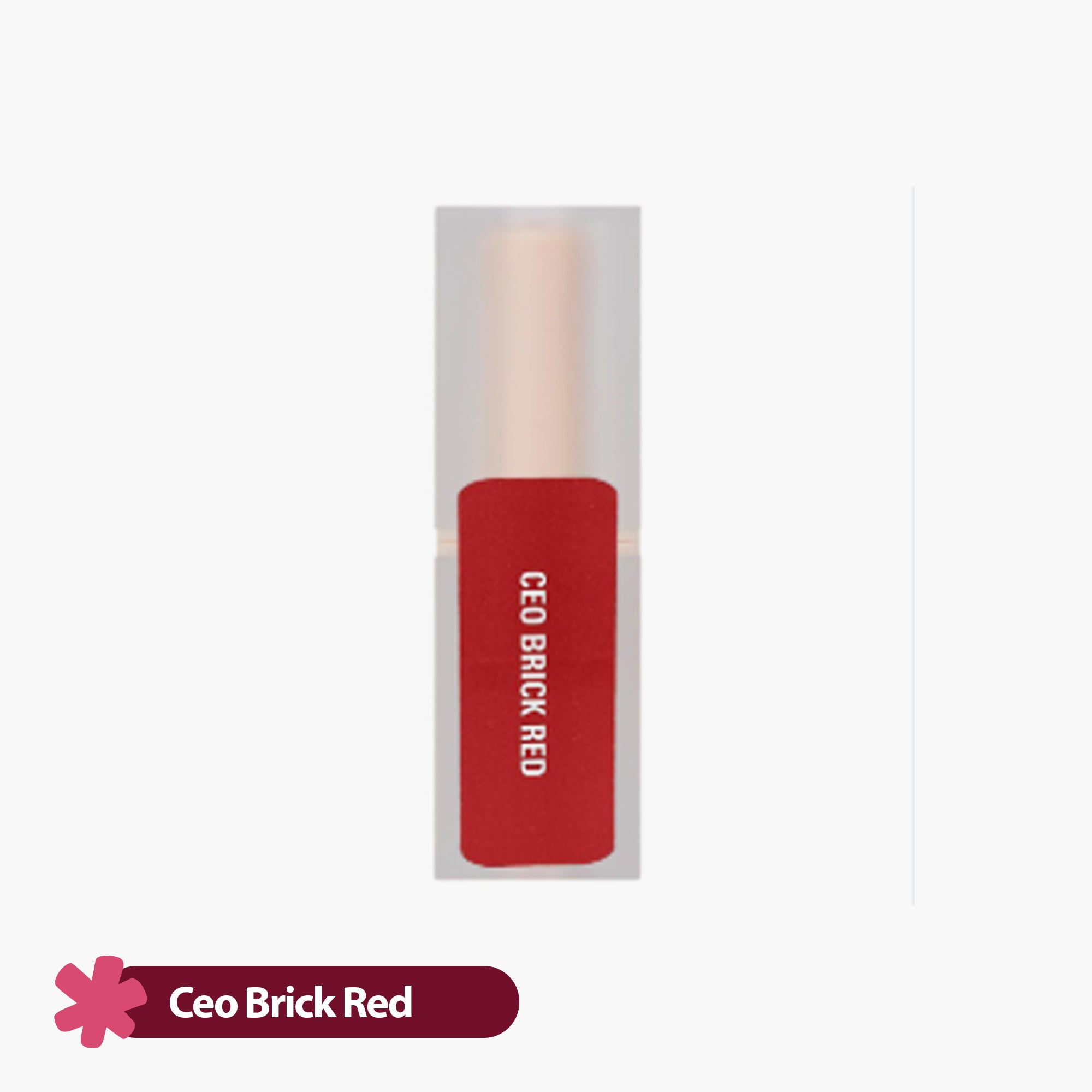 Revolution Lip Allure Soft Satin Lipstick CEO Brick Red 3gm