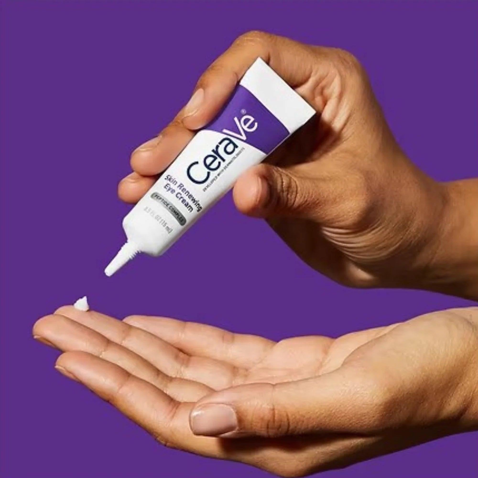 CeraVe Skin Renewing Eye Cream 15ml - TheSkinFit