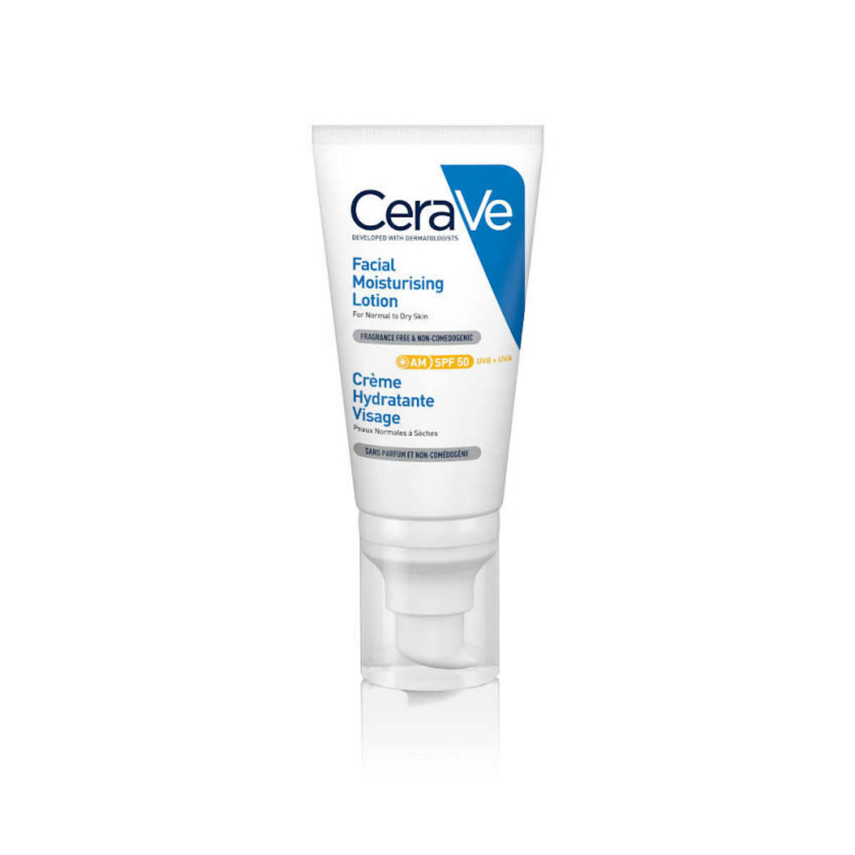 CeraVe Facial Moisturising Lotion For Normal To Dry Skin SPF50 52ml
