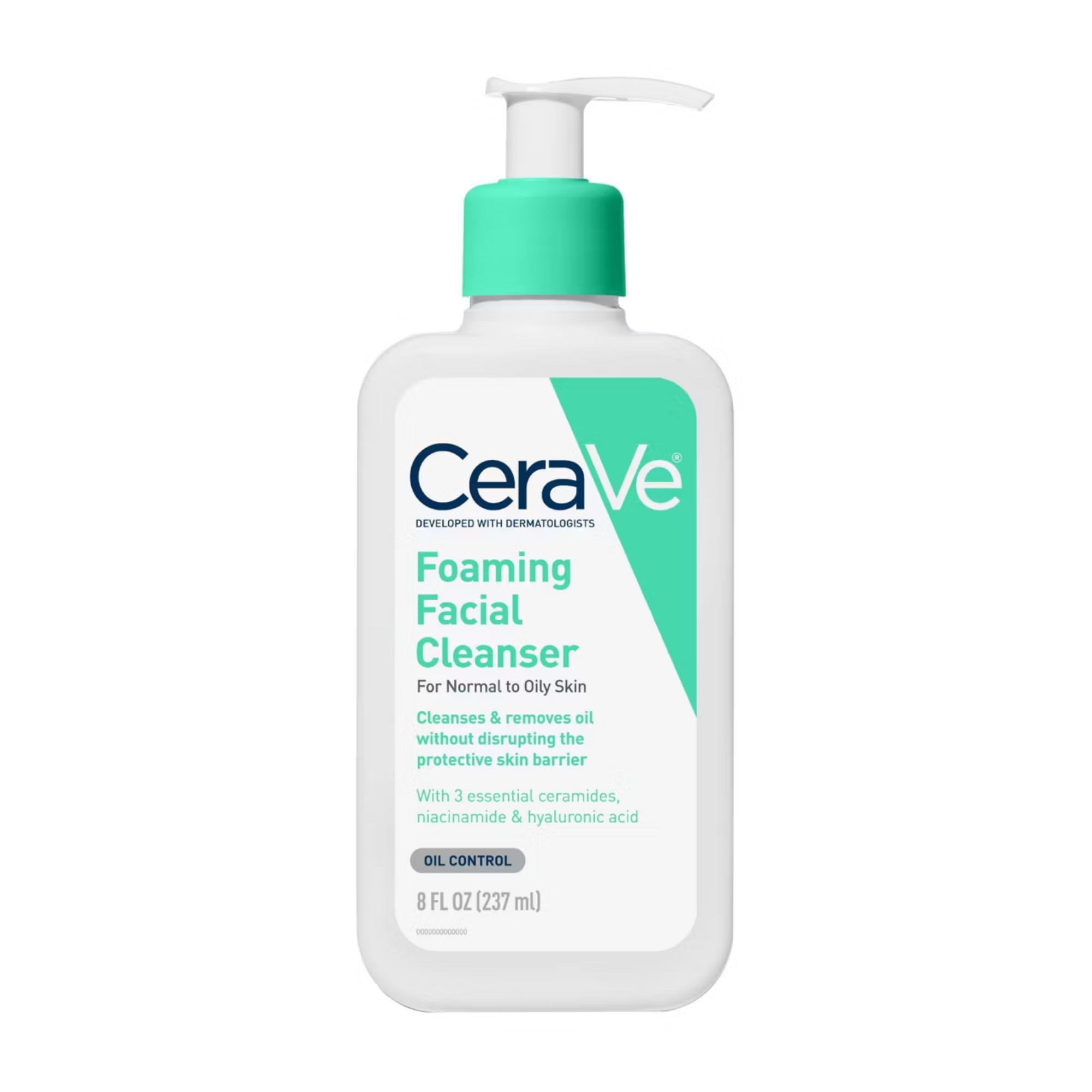 CeraVe Foaming Facial Cleanser For Normal To Oily Skin 237ml