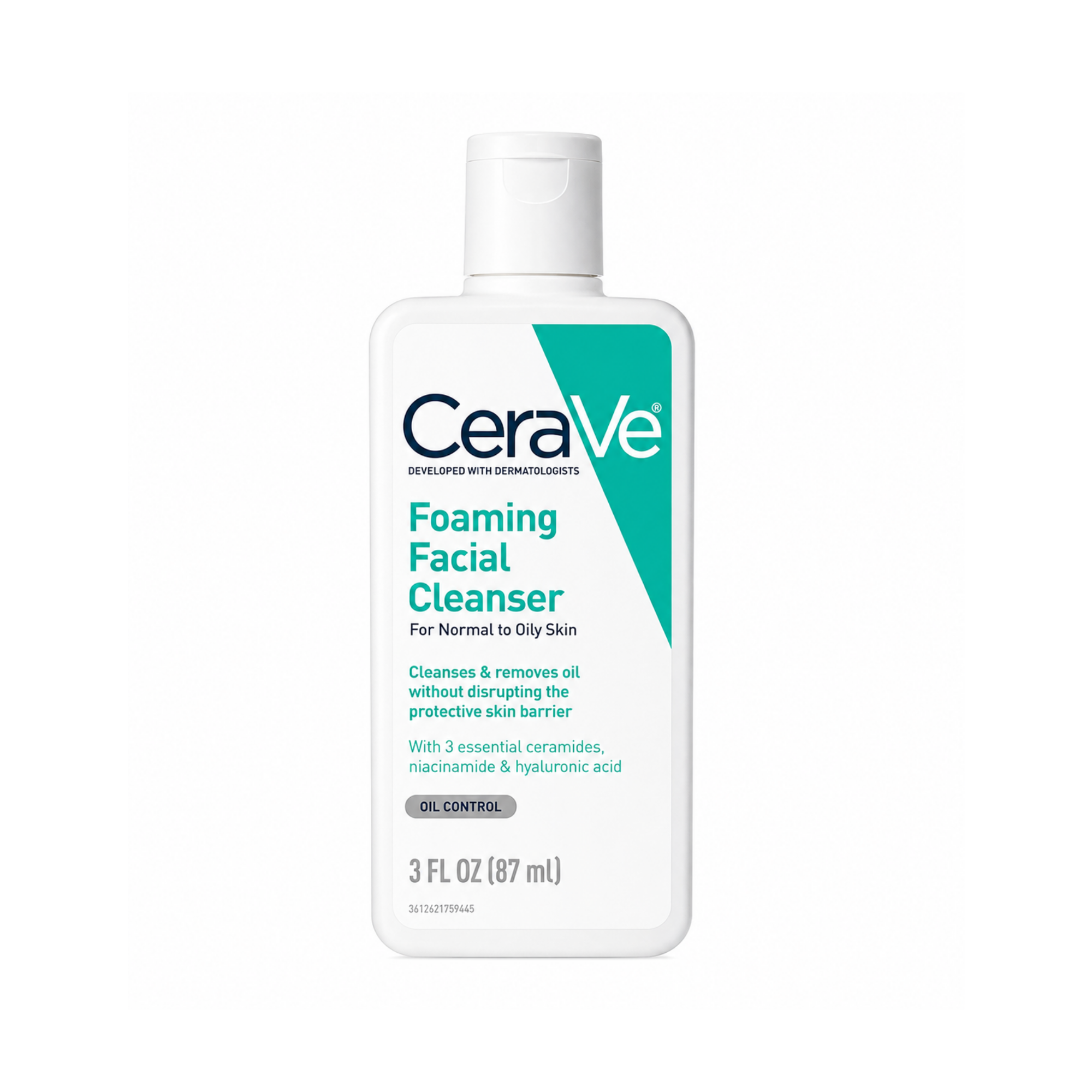 CeraVe Foaming Facial Cleanser For Normal To Oily Skin 87ml