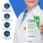 CeraVe Hydrating Cream-to-Foam Cleanser