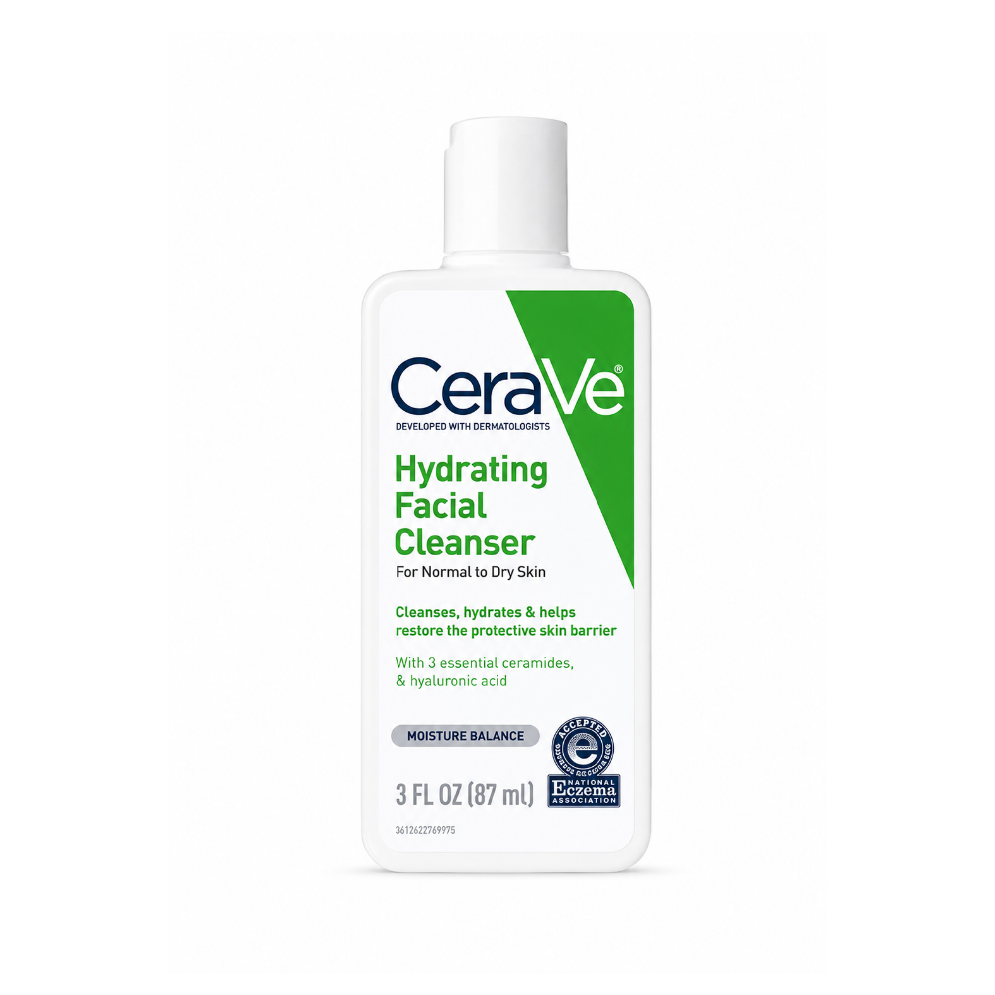 CeraVe Hydrating Facial Cleanser For Normal to Dry Skin 87ml