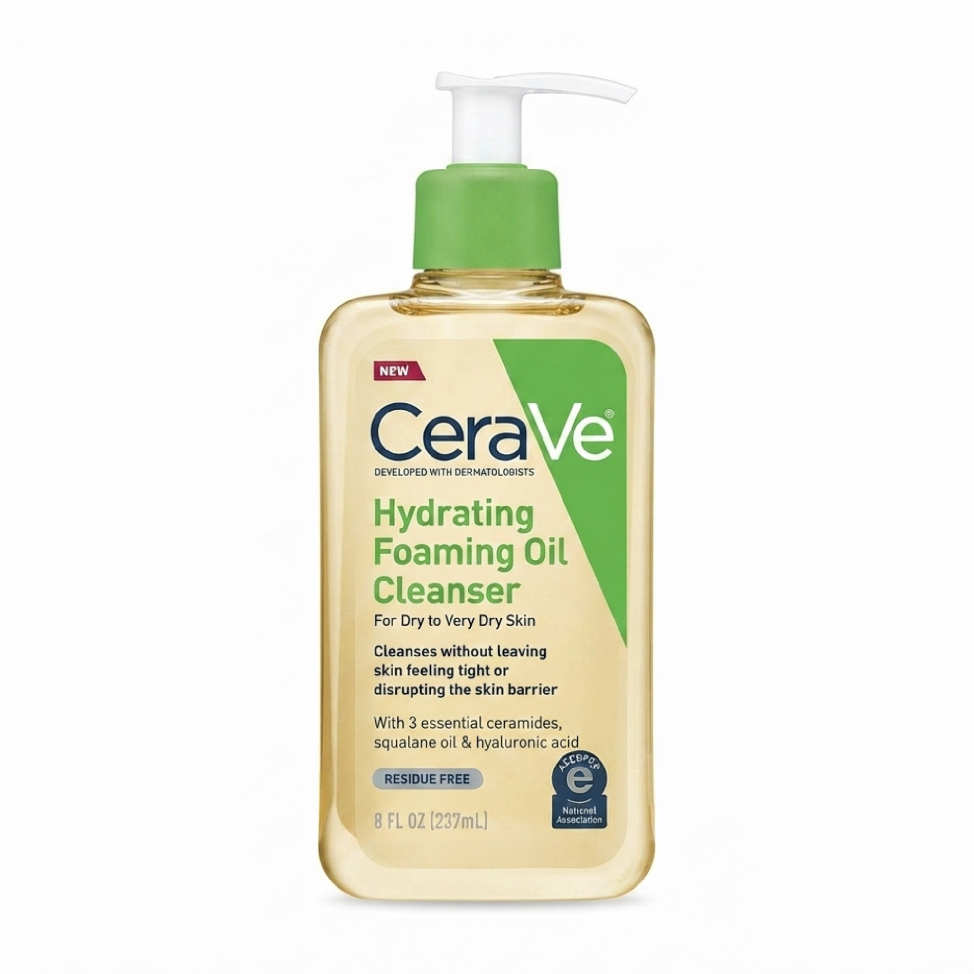 CeraVe Hydrating Foaming Oil Cleanser For Dry To Very Dry Skin 237ml