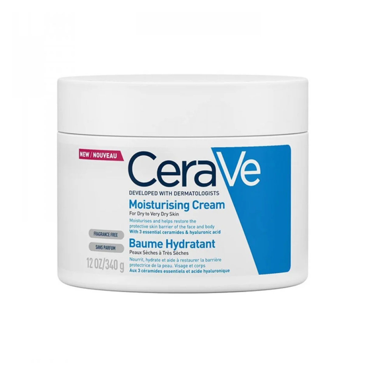 Cerave Moisturising Cream For Dry To Very Dry Skin 340gm