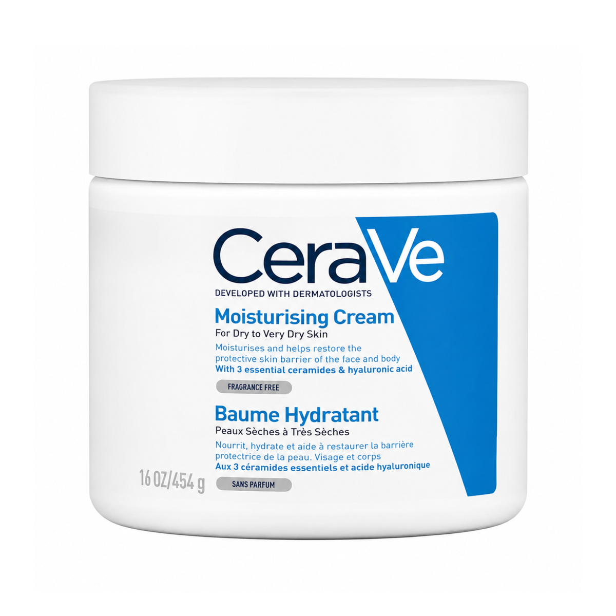 Cerave Moisturising Cream For Dry To Very Dry Skin 454gm