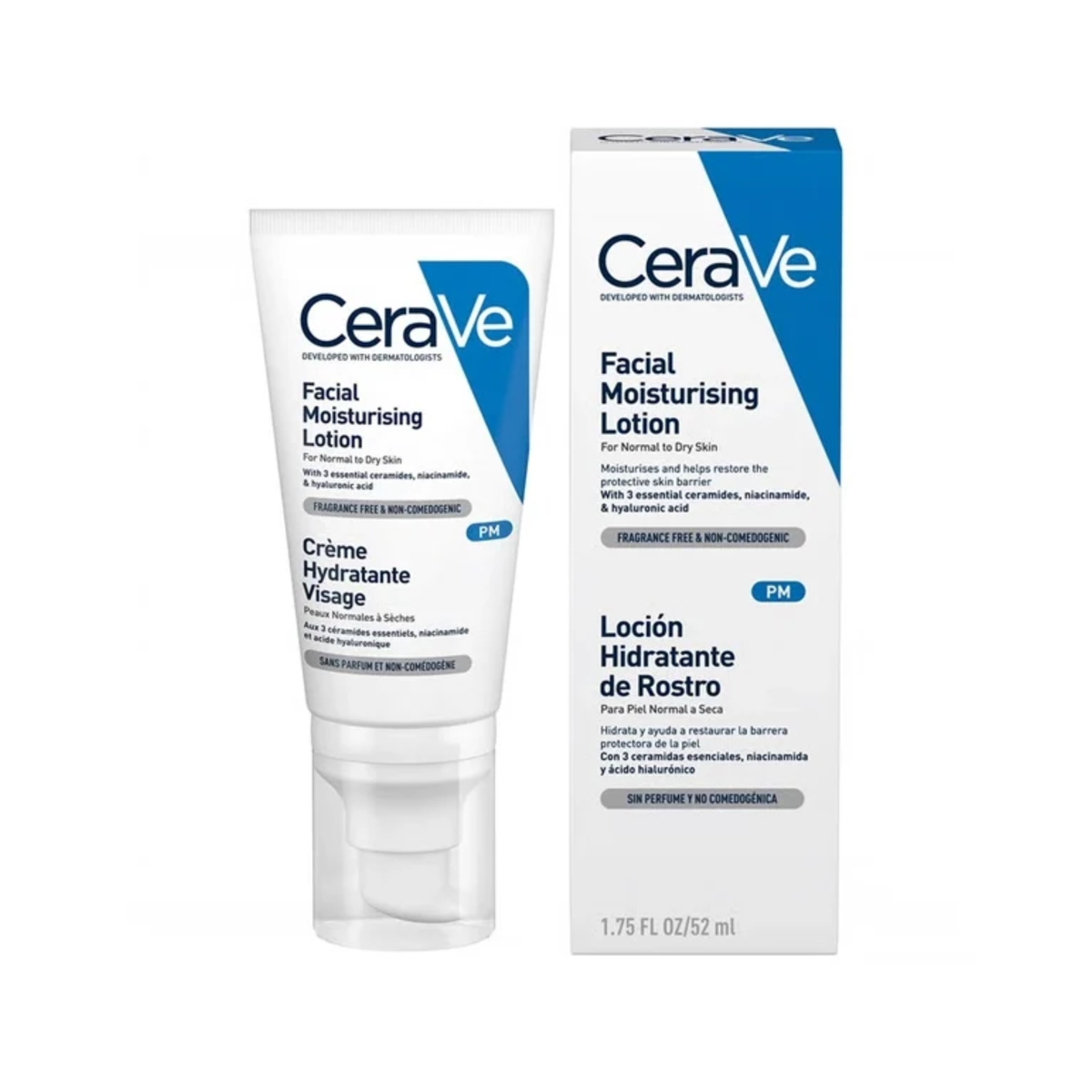 CeraVe PM Facial Moisturizing Lotion 52ml