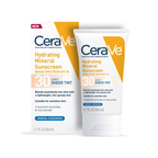 CeraVe Hydrating Mineral Sunscreen SPF30 Face Sheer Tint 50ml