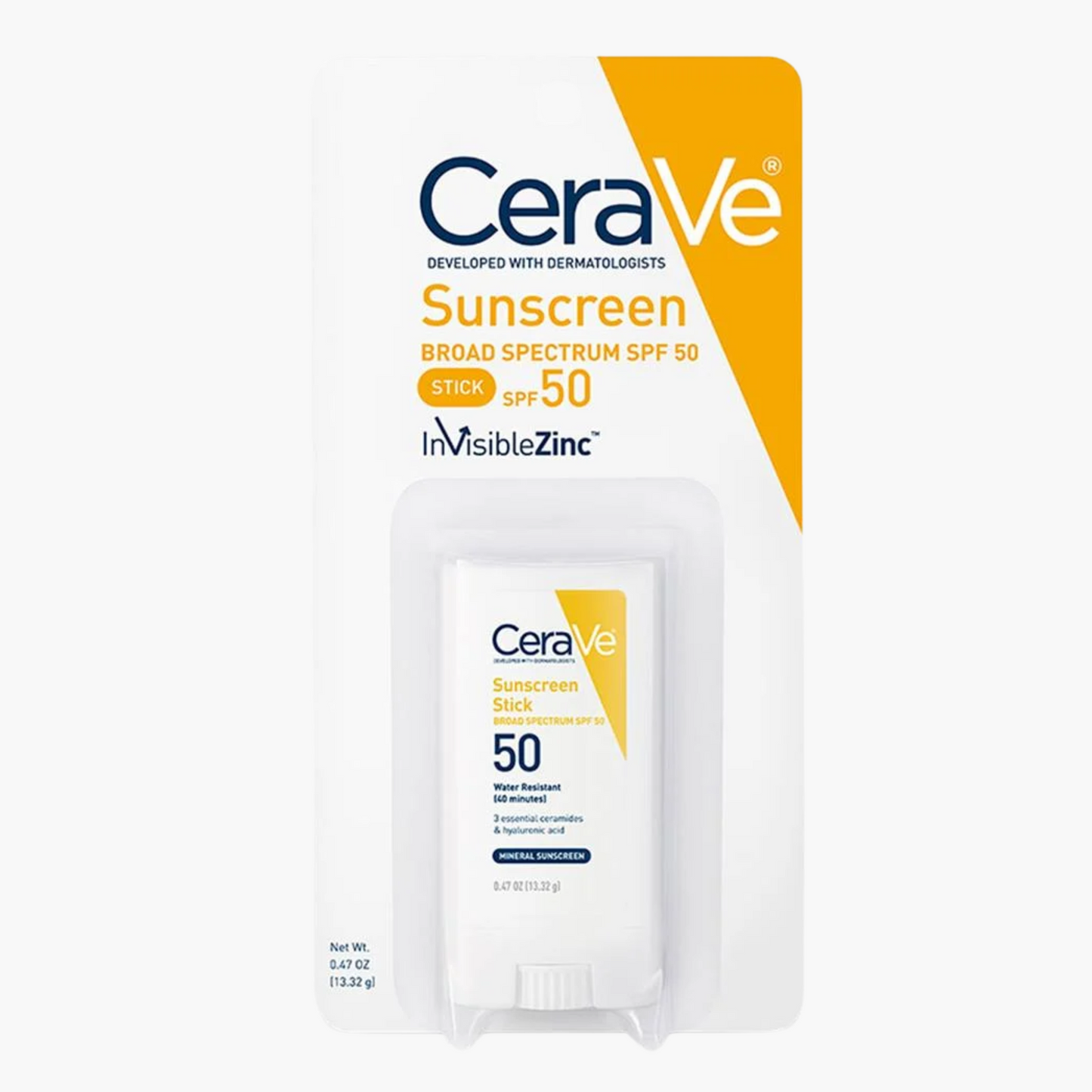 CeraVe Sunscreen Broad Spectrum SPF50 Stick 13.32gm