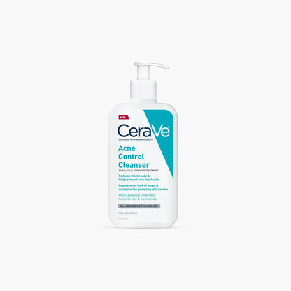 CeraVe Acne Control Cleanser 2% Salicylic Acid Acne Treatment 473ml