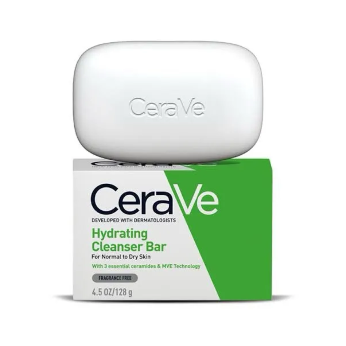 Cerave Hydrating Cleanser Bar For Dry To Normal Skin 128gm