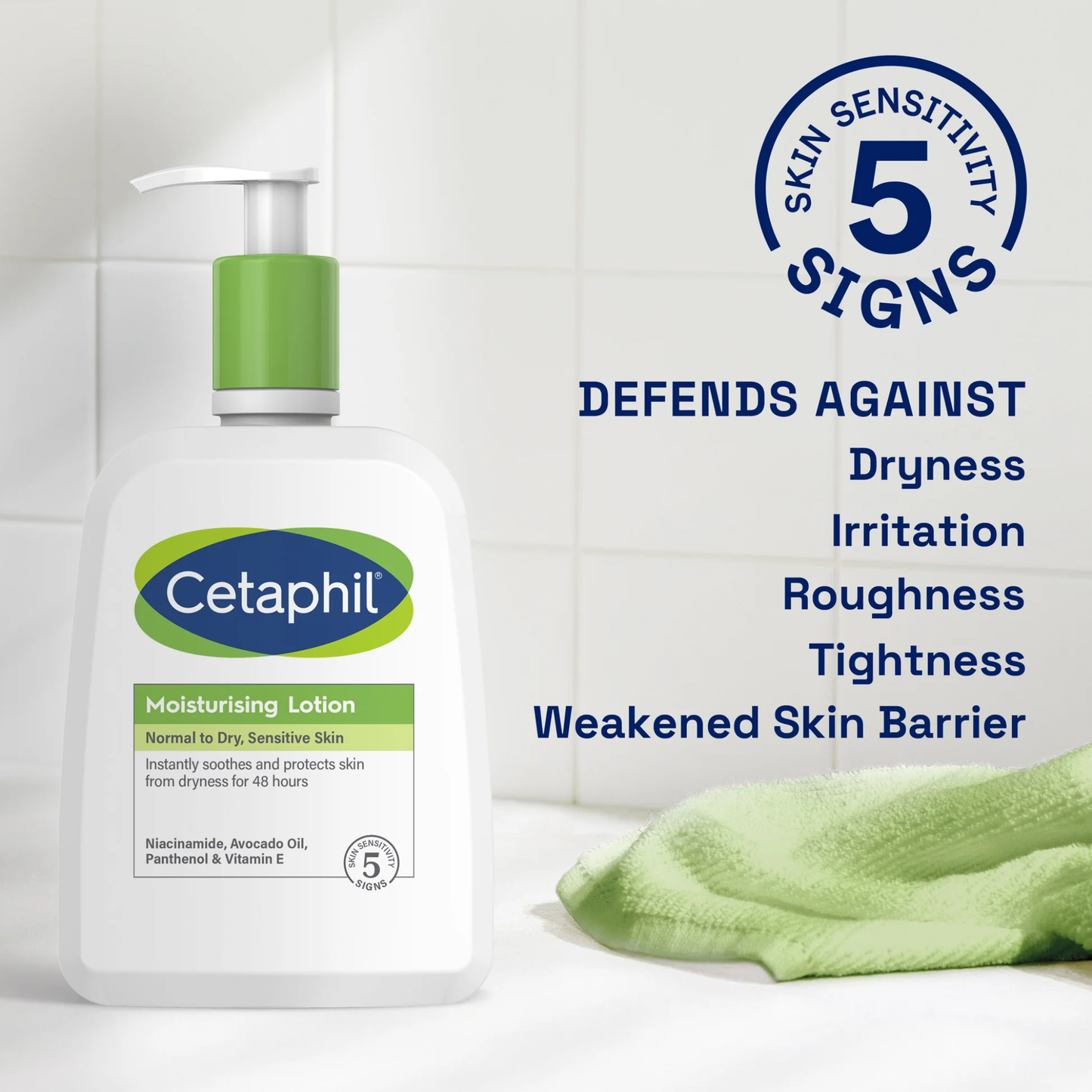 Cetaphil Moisturising Lotion Normal To Dry, Sensitive Skin 236ml