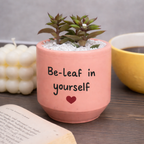 Candle Wick Store Planter Be Leaf In Yourself Only Available in Karachi