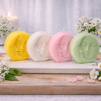 Candle Wick Store Sunmoon Love Candle 93gm - Pink