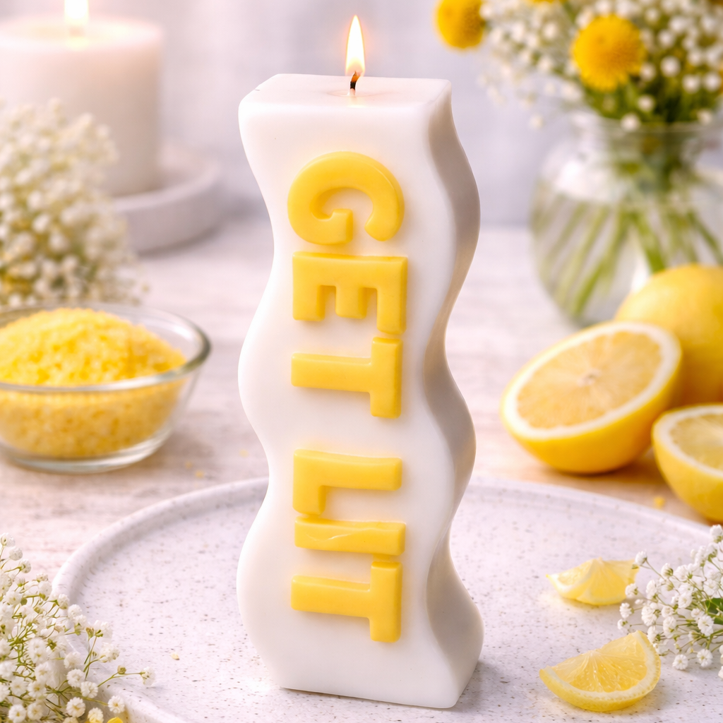 Candle Wick Store Get Lit Quote Candle 96gm - Red