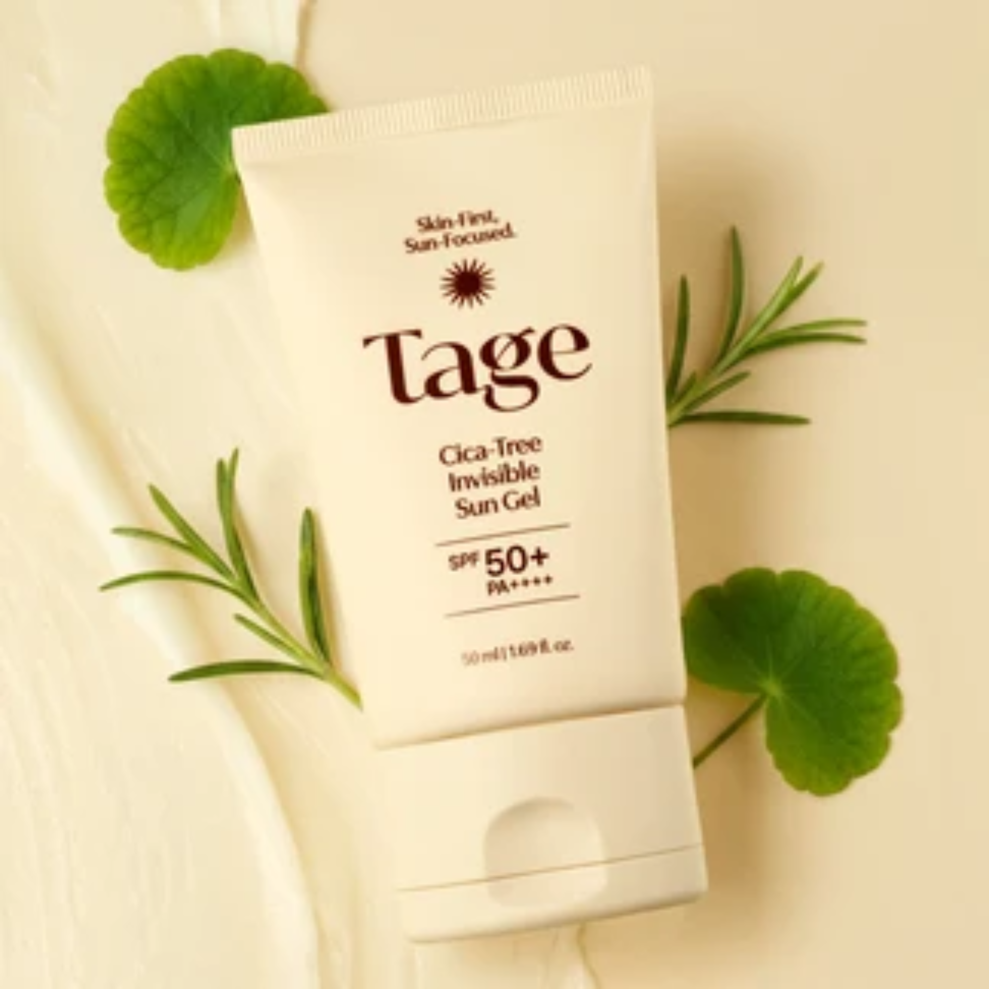 Tage Cica-Tree Invisible Sun Gel SPF50+ PA++++