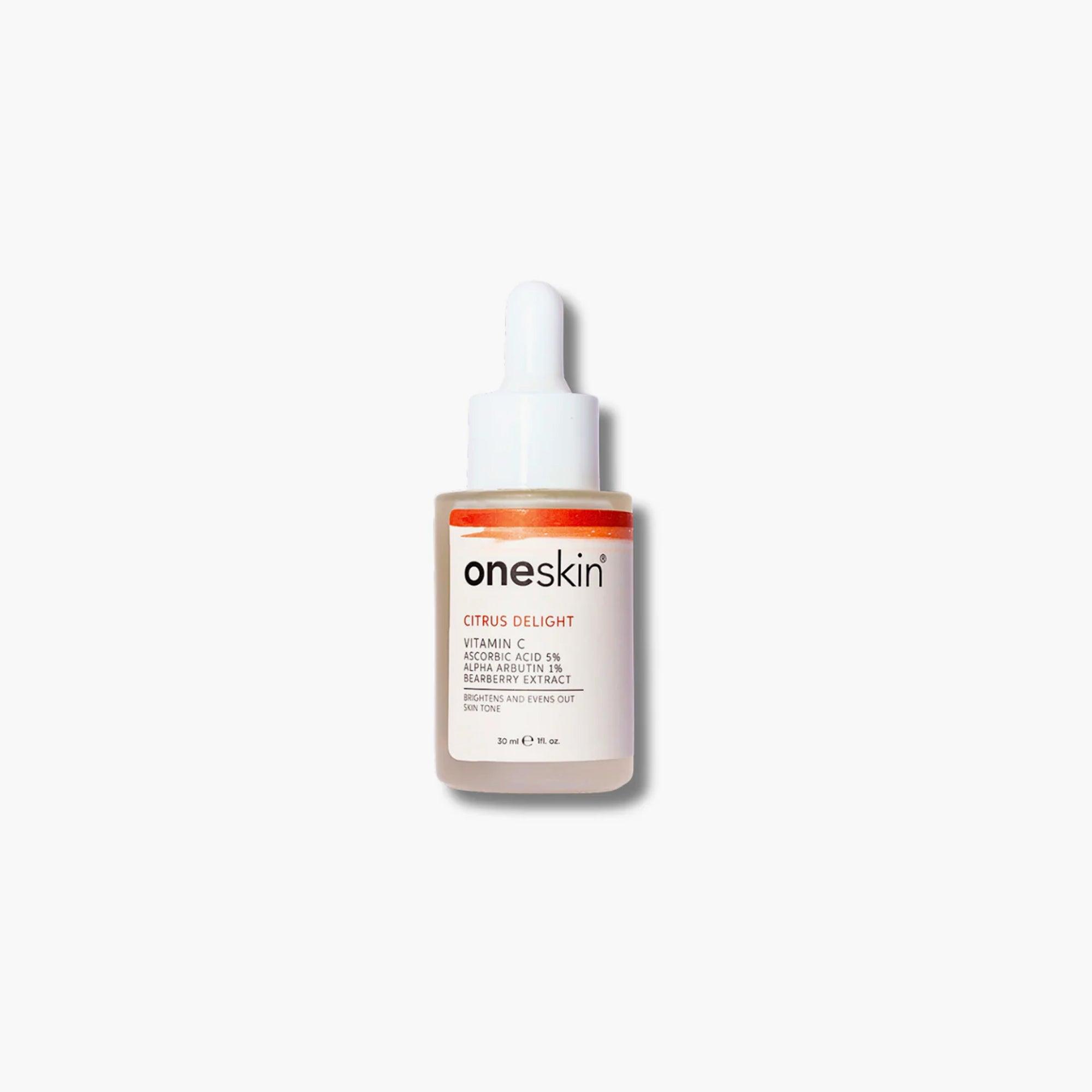 Oneskin Citrus Delight Vitamin C Ascorbic Acid 5% Alpha Arbutin 1% Serum 30ml - TheSkinFit
