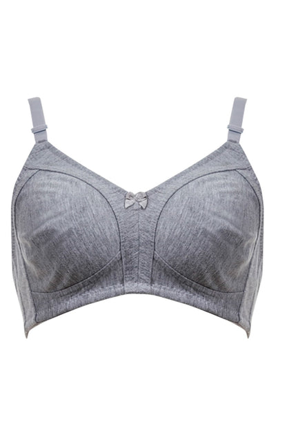 BLS Clara Non Wired And Non Padded Cotton Bra Grey