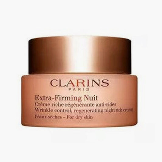 Clarins Extra-Firming Wrinkle Control Night Rich Cream For Dry Skin 50ml