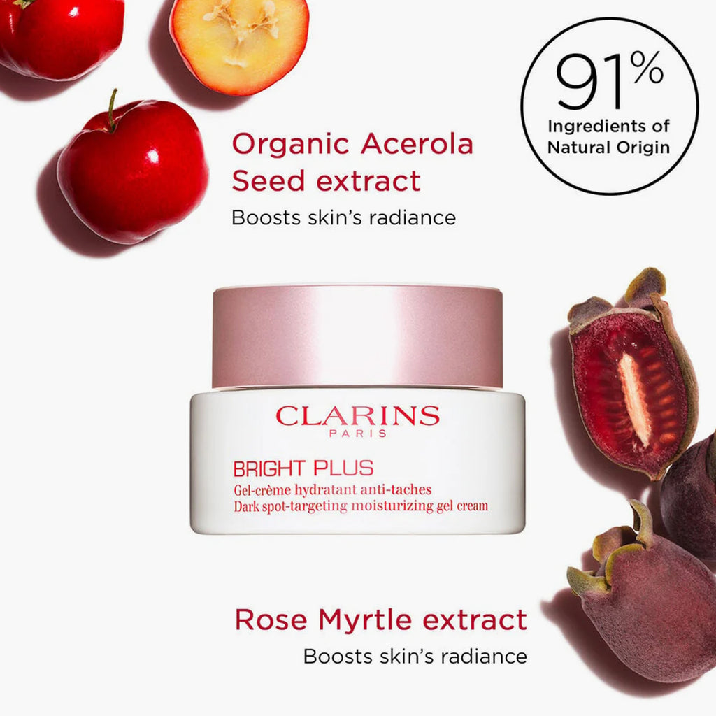 Clarins Bright Plus Dark Spot-Targeting Moisturizing Gel Cream 50ml