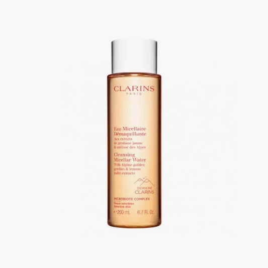 Clarins Cleansing Micellar Water With Alpine Golden Gentian & Lemon Balm Extracts 200ml
