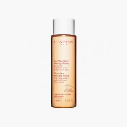 Clarins Cleansing Micellar Water With Alpine Golden Gentian & Lemon Balm Extracts 200ml