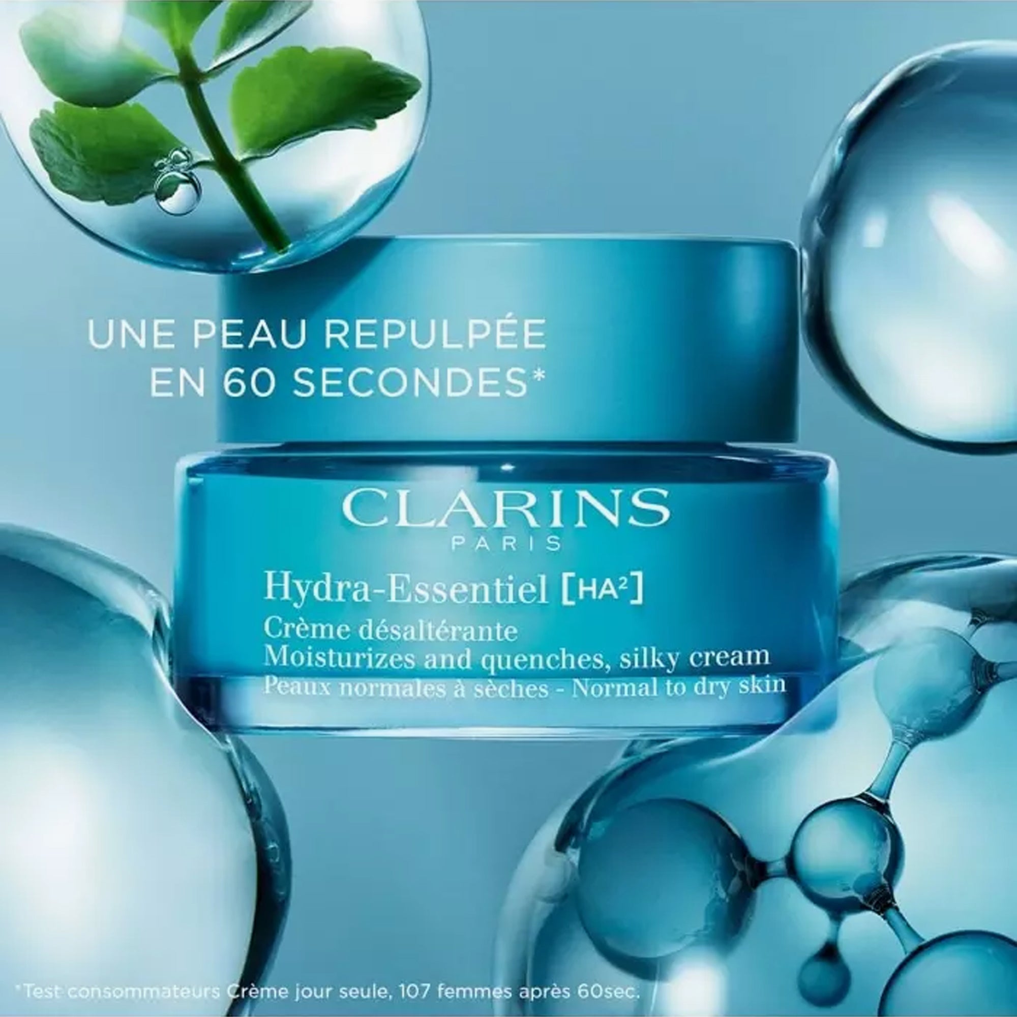 Clarins Hydra-Essentiel [HA²] Moisturizes And Quenches Silky Cream SPF 15 50ml how to use