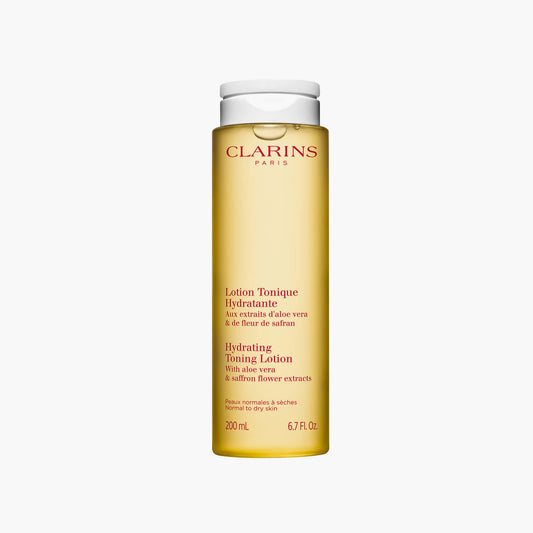 Clarins Hydrating Toning Lotion with Aloe Vera & Saffron Flower Extract 200ml