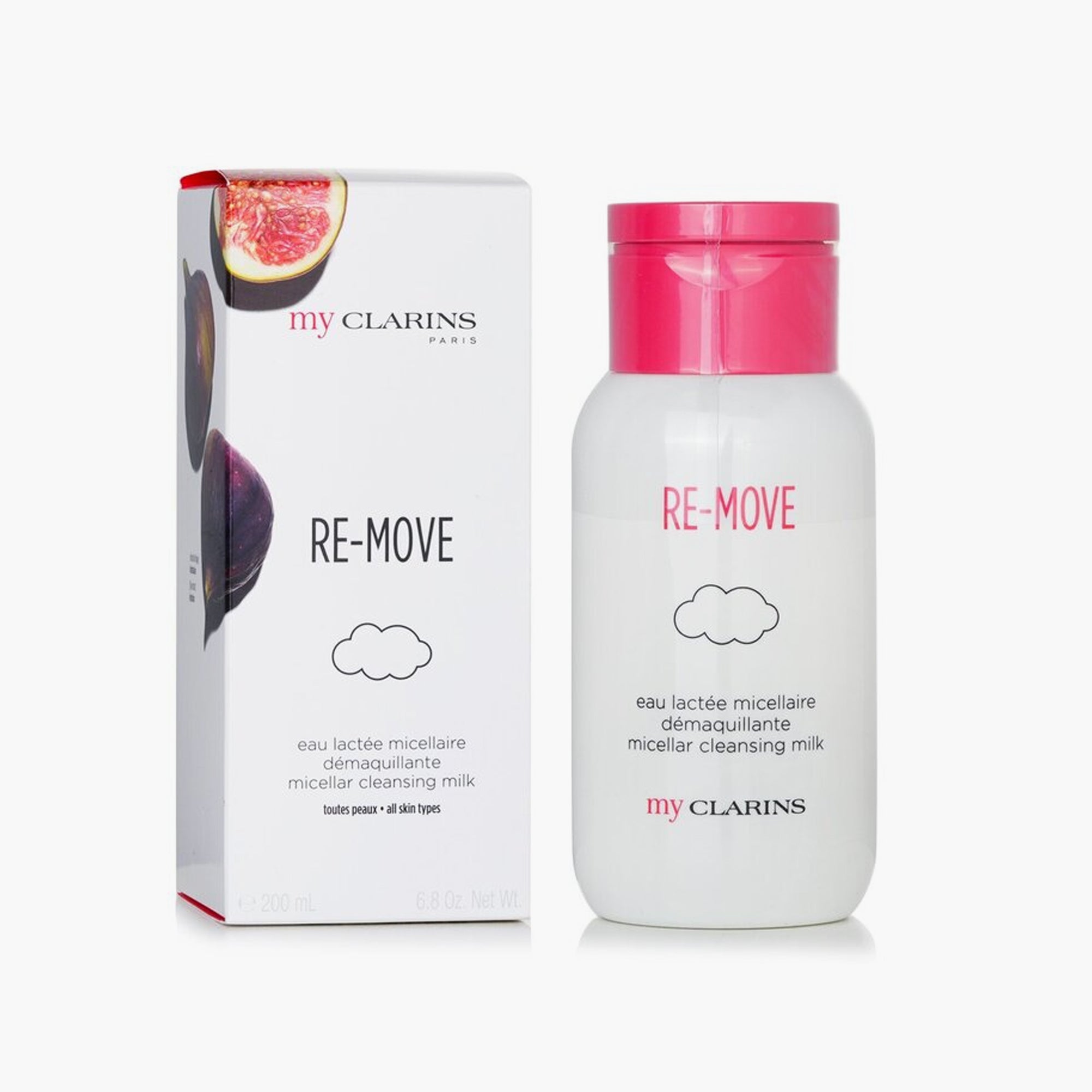 Clarins My Clarins Re-Move Micellar Cleansing Water 200ml how to use