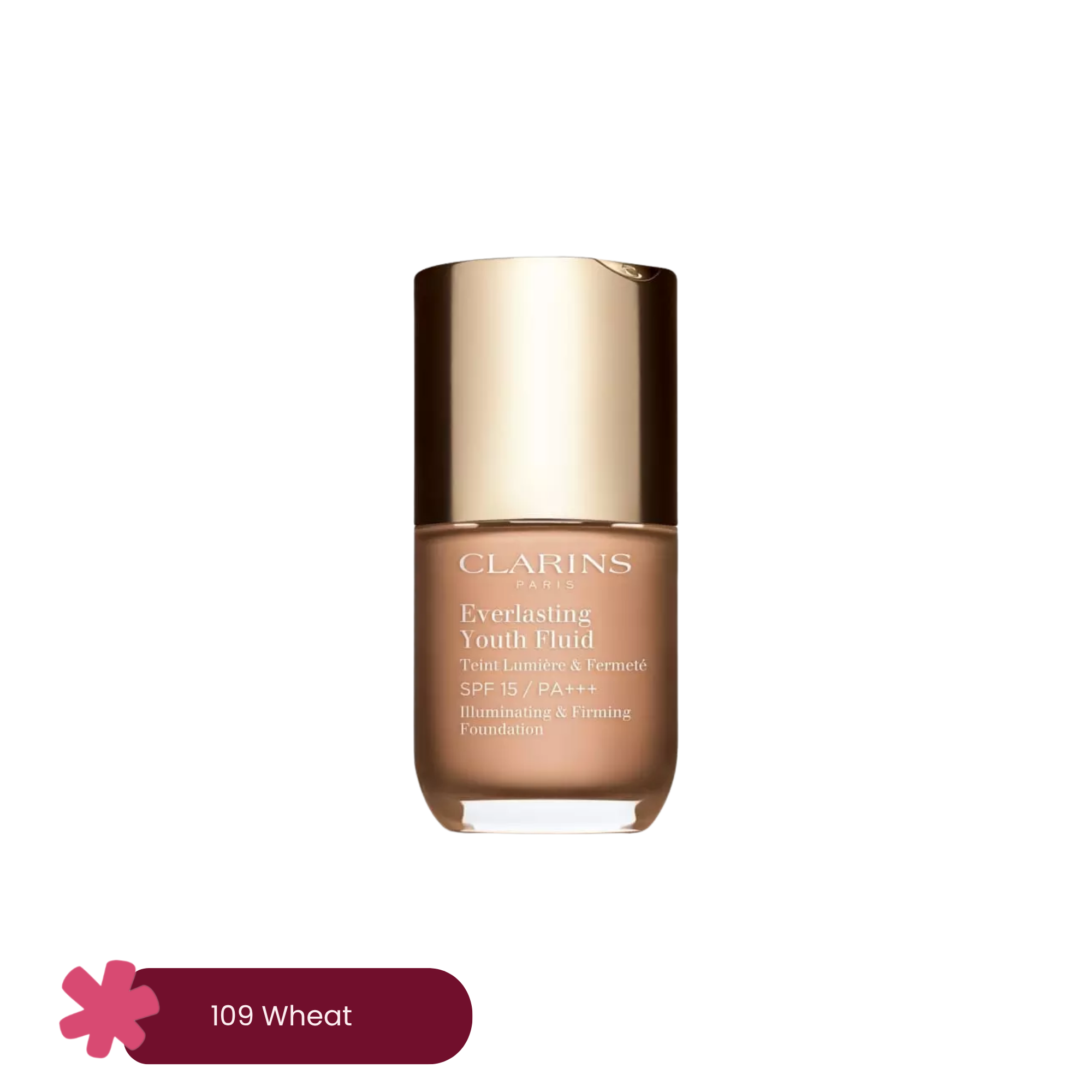 Clarins Everlasting Youth Fluid Illuminating & Firming Foundation SPF 15 PA+++ 30ml