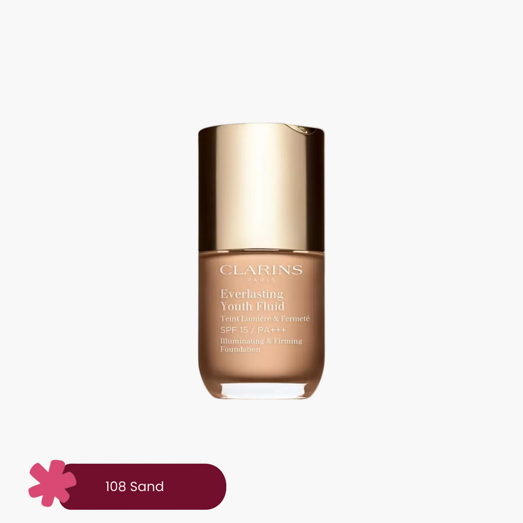 Clarins Everlasting Youth Fluid Illuminating & Firming Foundation SPF 15 PA+++ 30ml