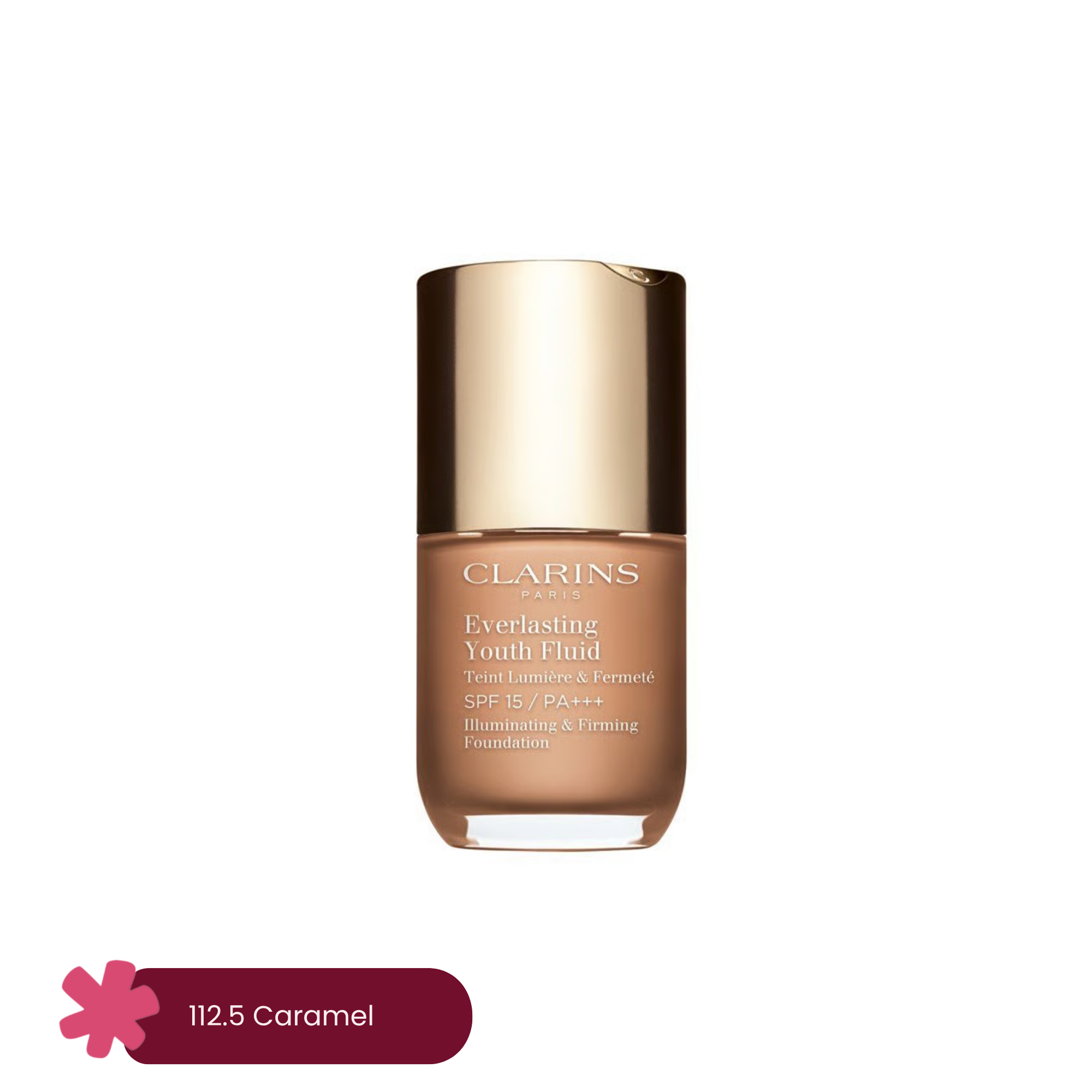 Clarins Everlasting Youth Fluid Illuminating & Firming Foundation SPF 15 PA+++ 30ml