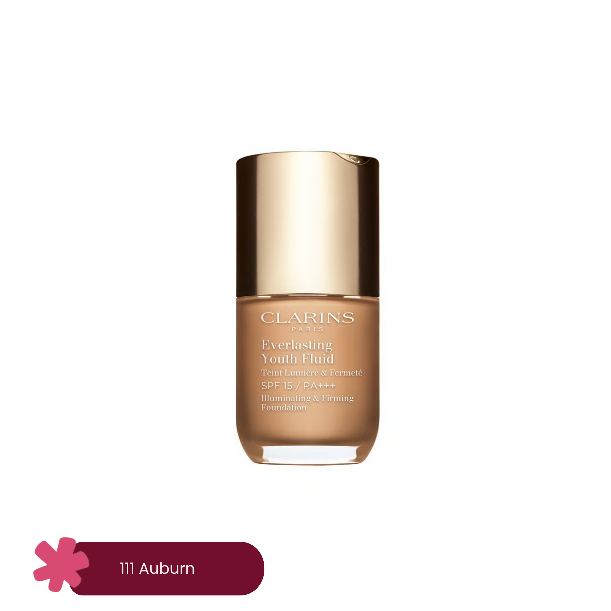 Clarins Everlasting Youth Fluid Illuminating & Firming Foundation SPF 15 PA+++ 30ml