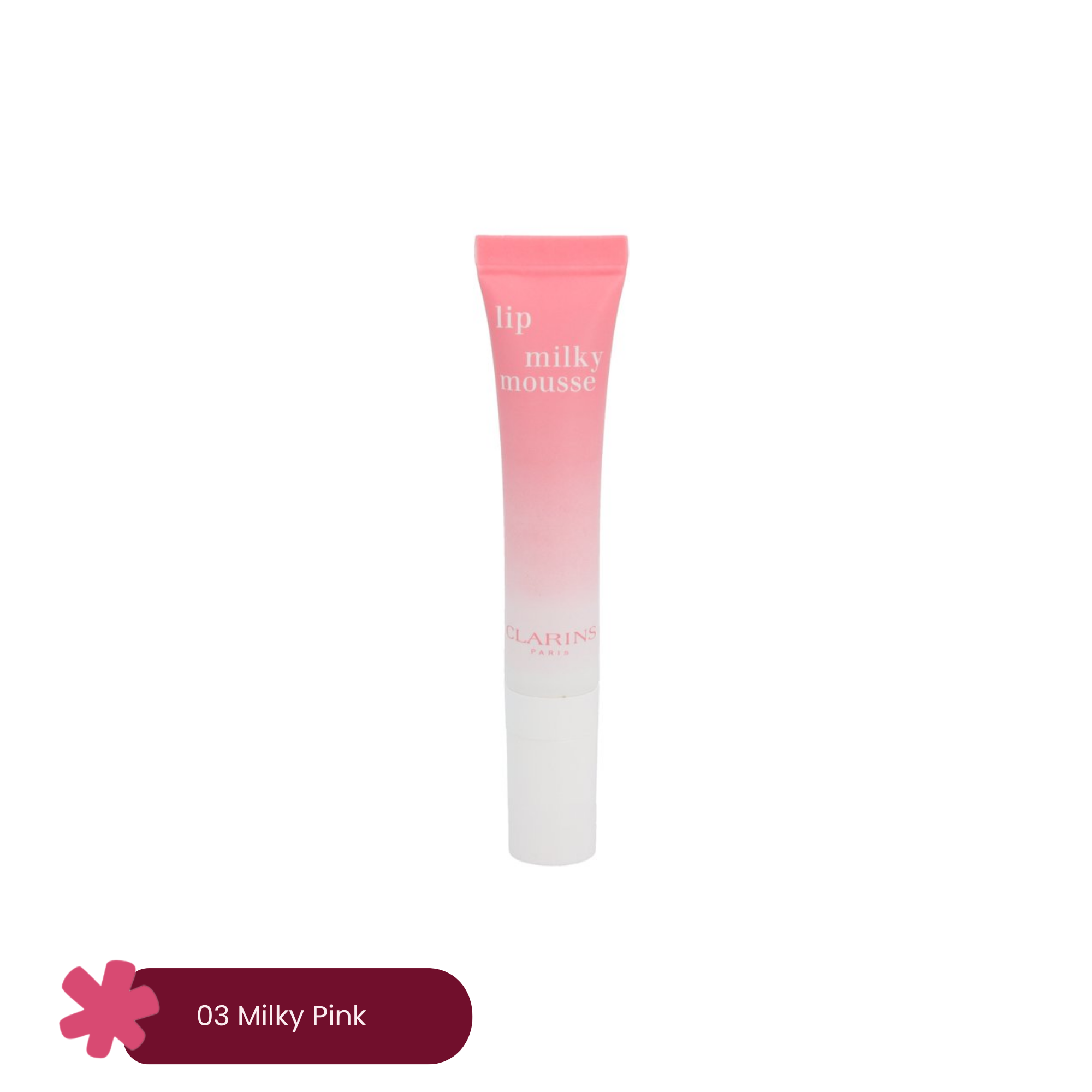 Clarins Milky Mouse Lip Cream ,Colour & Hydration 10ml