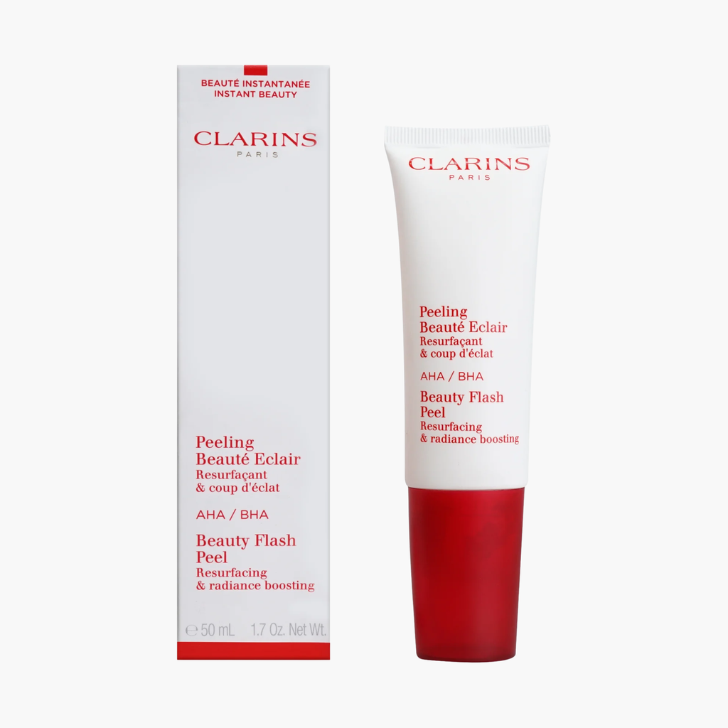 Clarins Beauty Flash Peel AHA/BHA Face Exfoliator 50ml